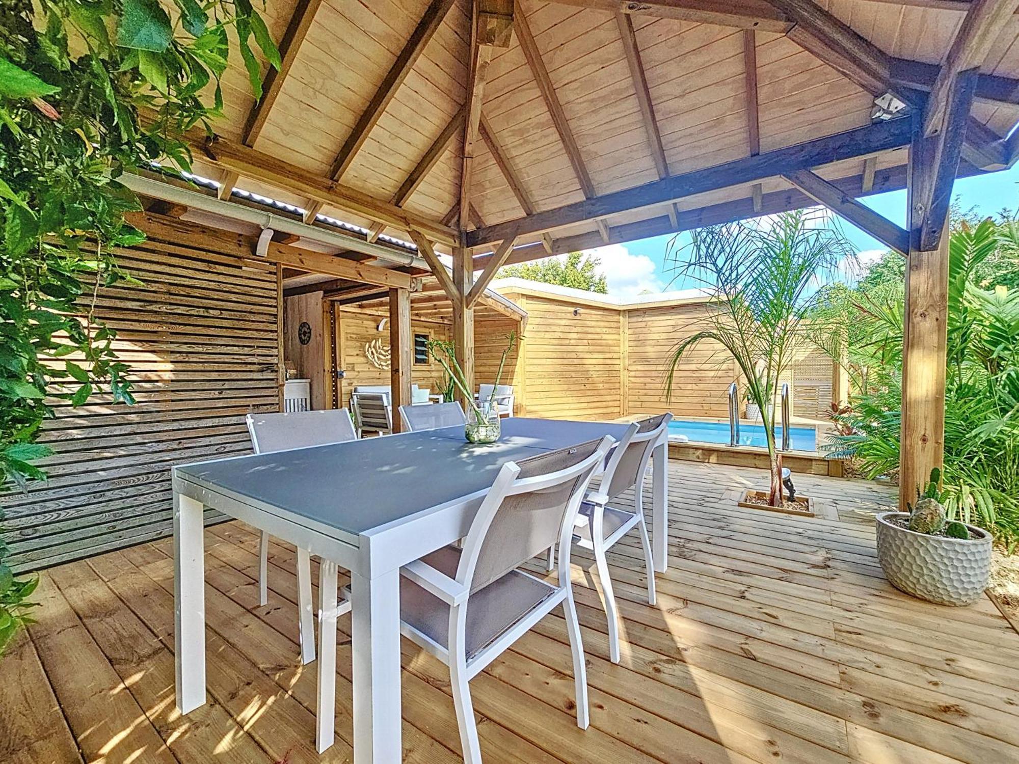Villa L'Anjou Creole A Sainte Anne En Guadeloupe Avec Piscine Privee Et 2 Chambres Pour 4 Personnes Exterior foto