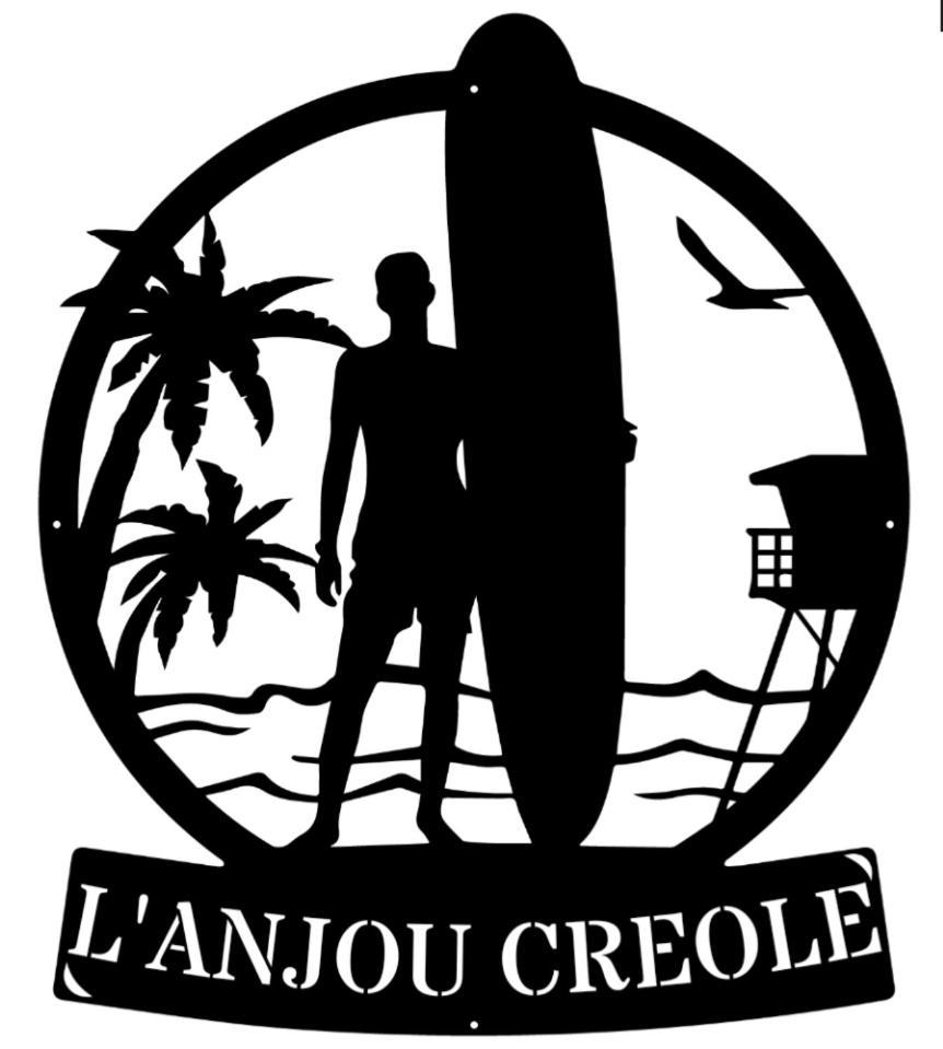 Villa L'Anjou Creole A Sainte Anne En Guadeloupe Avec Piscine Privee Et 2 Chambres Pour 4 Personnes Exterior foto